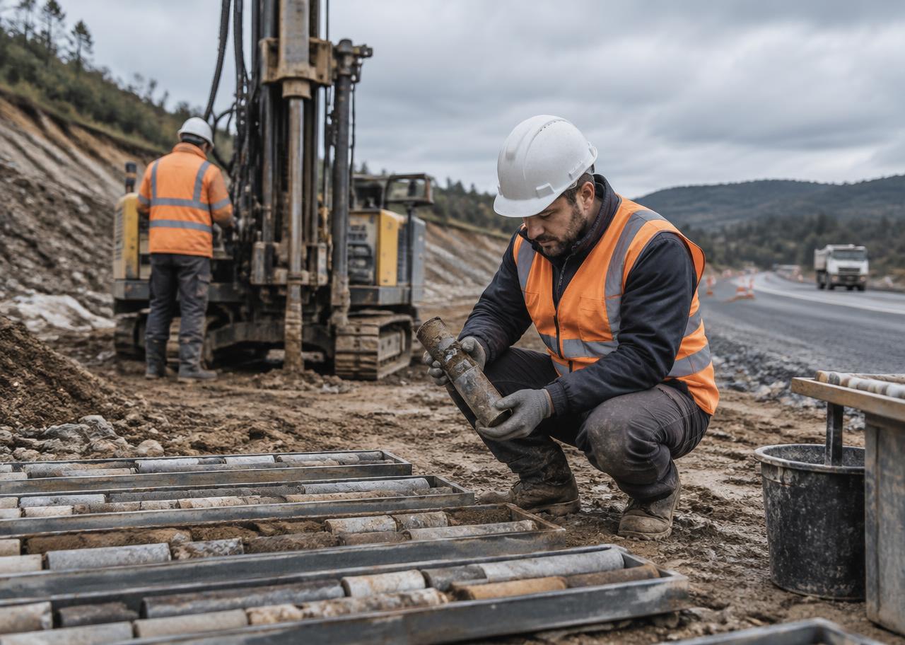 Technologia budowy dróg i badania polowe